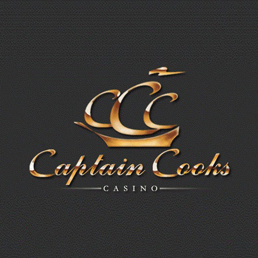 Screenshot der Captain Cooks Casino Website mit Spielauswahl